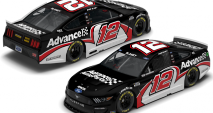 Ryan Blaney No. 12 Throwback