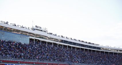 CONCORD, NORTH CAROLINA - MAY 30: Kyle Larson, driver of the #5 Metro Tech Chevrolet, leads the field to start the NASCAR Cup Series Coca-Cola 600 at Charlotte Motor Speedway on May 30, 2021 in Concord, North Carolina. (Photo by Jared C. Tilton/Getty Images) | Getty Images