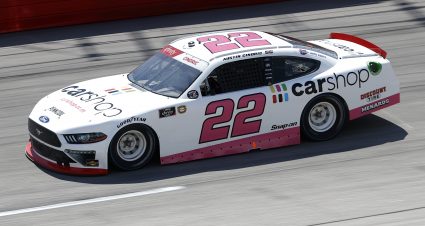 DARLINGTON, SOUTH CAROLINA - MAY 08: Austin Cindric, driver of the #22 Car Shop Ford, drives during the NASCAR Xfinity Series Steakhouse Elite 200 at Darlington Raceway on May 08, 2021 in Darlington, South Carolina. (Photo by Chris Graythen/Getty Images) | Getty Images