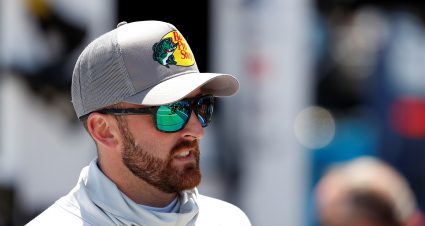 SONOMA, CALIFORNIA - JUNE 06: Austin Dillon, driver of the #3 Congressional Sportsmen's Chevrolet, walks the grid prior to the NASCAR Cup Series Toyota/Save Mart 350 at Sonoma Raceway on June 06, 2021 in Sonoma, California. (Photo by Maddie Meyer/Getty Images) | Getty Images