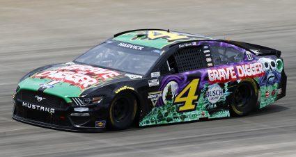 LEBANON, TENNESSEE - JUNE 19: Kevin Harvick, driver of the #4 Grave Digger Ford,  drives during practice for the NASCAR Cup Series Ally 400 at Nashville Superspeedway on June 19, 2021 in Lebanon, Tennessee. (Photo by Jared C. Tilton/Getty Images) | Getty Images