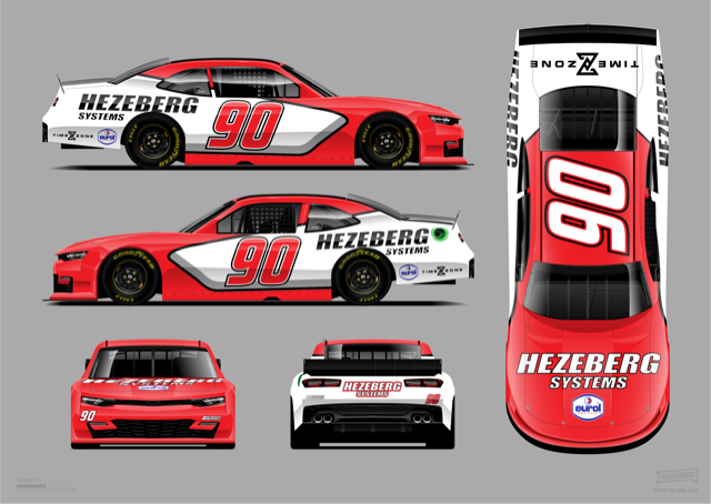 Loris Hezemans Pocono Paint Scheme