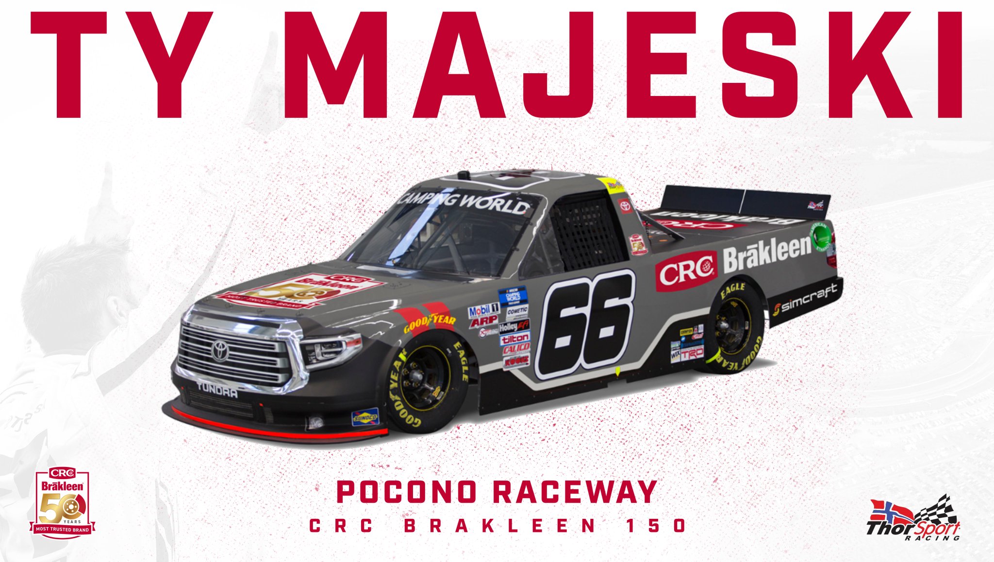 Ty Majeski Pocono Paint Scheme