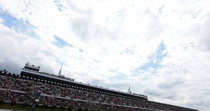 LONG POND, PENNSYLVANIA - JUNE 26: A general view of the start of the NASCAR Cup Series Pocono Organics CBD 325 at Pocono Raceway on June 26, 2021 in Long Pond, Pennsylvania. (Photo by Sean Gardner/Getty Images) | Getty Images