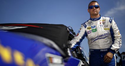 LEBANON, TENNESSEE - JUNE 20: Ryan Preece, driver of the #37 Entenmann's Chevrolet, waits on the grid during qualifying for the NASCAR Cup Series Ally 400 at Nashville Superspeedway on June 20, 2021 in Lebanon, Tennessee. (Photo by Jared C. Tilton/Getty Images) | Getty Images
