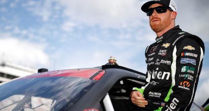 CONCORD, NORTH CAROLINA - MAY 29: Jeb Burton, driver of the #10 Nutrien Ag Solutions Chevrolet, enters his car during qualifying for the NASCAR Xfinity Series Alsco Uniforms 300 at Charlotte Motor Speedway on May 29, 2021 in Concord, North Carolina. (Photo by Jared C. Tilton/Getty Images) | Getty Images