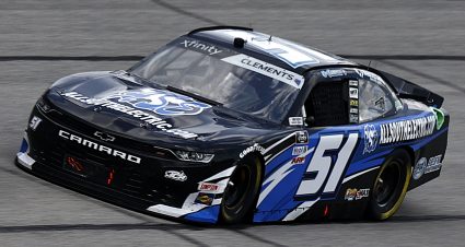 HAMPTON, GEORGIA - JULY 10: Jeremy Clements, driver of the #51 All South Electric Chevrolet, drives during the NASCAR Xfinity Series Credit Karma Money 250 at Atlanta Motor Speedway on July 10, 2021 in Hampton, Georgia. (Photo by Jared C. Tilton/Getty Images) | Getty Images