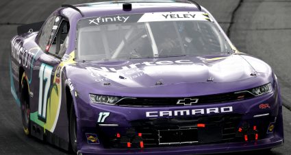 LOUDON, NEW HAMPSHIRE - JULY 17: JJ Yeley, driver of the #17 Nurtec ODT Chevrolet, drives during the NASCAR Xfinity Series Ambetter Get Vaccinated 200 at New Hampshire Motor Speedway on July 17, 2021 in Loudon, New Hampshire. (Photo by James Gilbert/Getty Images) | Getty Images