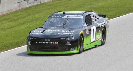 ELKHART LAKE, WISCONSIN - JULY 02: Jeffrey Earnhardt, driver of the #0 ForeverLawn Chevrolet, drives during practice for the NASCAR Xfinity Series Henry 180 at Road America on July 02, 2021 in Elkhart Lake, Wisconsin. (Photo by Logan Riely/Getty Images) | Getty Images