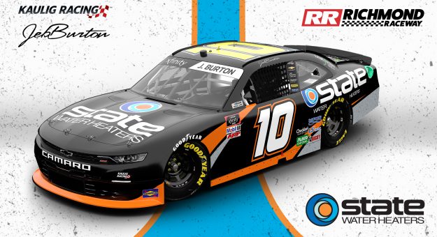 Visit State Water Heaters Sponsoring Jeb Burton at Richmond page