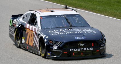 ELKHART LAKE, WISCONSIN - JULY 03: Kyle Tilley, driver of the #78 Bremont/Battle Associates Ford, drives during practice for the NASCAR Cup Series Jockey Made in America 250 Presented by Kwik Trip at Road America on July 03, 2021 in Elkhart Lake, Wisconsin. (Photo by Logan Riely/Getty Images) | Getty Images