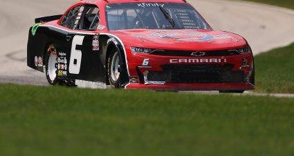 ELKHART LAKE, WISCONSIN - JULY 03:, driver of the #6 TeamJDMotorsports.com Chevrolet, drives during the NASCAR Xfinity Series Henry 180 at Road America on July 03, 2021 in Elkhart Lake, Wisconsin. (Photo by James Gilbert/Getty Images) | Getty Images