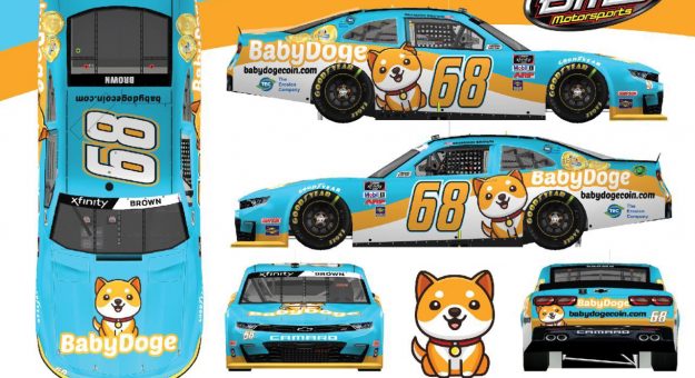 Visit Brandon Brown Partnering with Baby Doge Coin in Xfinity Race at Atlanta page