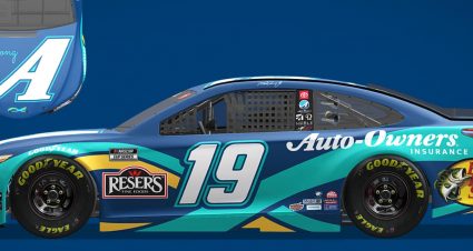 2021 #19 Martin Truex Jr. NASCAR Cup Series paint scheme