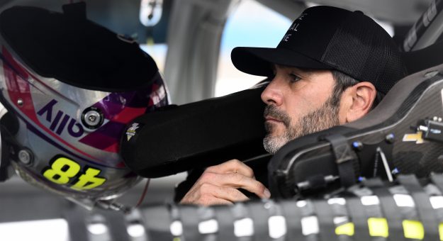 AVONDALE, ARIZONA - NOVEMBER 08: Jimmie Johnson, driver of the #48 Ally Chevrolet, sits in his car prior to the start of the NASCAR Cup Series Season Finale 500 at Phoenix Raceway on November 08, 2020 in Avondale, Arizona. Jimmie Johnson is scheduled to retire from full-time NASCAR racing after 2020. (Photo by Jared C. Tilton/Getty Images) | Getty Images