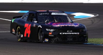 INDIANAPOLIS, INDIANA - AUGUST 14: Bayley Currey, driver of the #74 Date Mining Chevrolet, drives during qualifying for the NASCAR Xfinity Series Pennzoil 150 at the Brickyard at Indianapolis Motor Speedway on August 14, 2021 in Indianapolis, Indiana. (Photo by Stacy Revere/Getty Images) | Getty Images