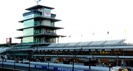 INDIANAPOLIS, INDIANA - AUGUST 15: A general view of the pagoda prior to qualifying for the NASCAR Cup Series Verizon 200 at the Brickyard at Indianapolis Motor Speedway on August 15, 2021 in Indianapolis, Indiana. (Photo by Sean Gardner/Getty Images) | Getty Images