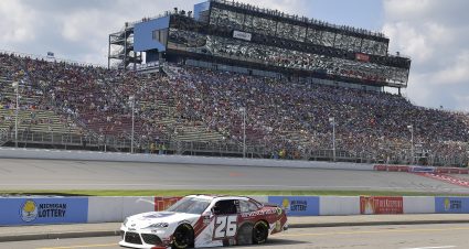 Colin Garrett’s 2021 #26 11/11 Project Toyota paint scheme.
