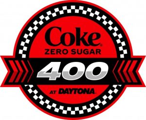 Coke Zero Sugar 400 Logo