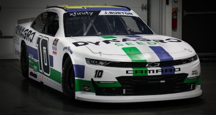Jeb Burton Dyna Gro Seed Paint Scheme