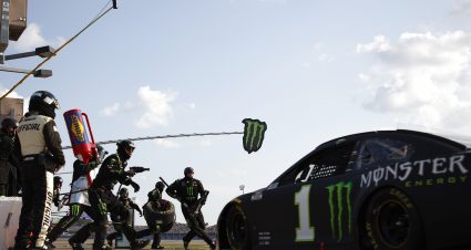 LEBANON, TENNESSEE - JUNE 20: Kurt Busch, driver of the #1 Monster Energy Chevrolet, pits during the NASCAR Cup Series Ally 400 at Nashville Superspeedway on June 20, 2021 in Lebanon, Tennessee. (Photo by Jared C. Tilton/Getty Images) | Getty Images