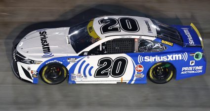 BRISTOL, TENNESSEE - SEPTEMBER 18: Christopher Bell, driver of the #20 SiriusXM Toyota, drives during the NASCAR Cup Series Bass Pro Shops Night Race at Bristol Motor Speedway on September 18, 2021 in Bristol, Tennessee. (Photo by Jared C. Tilton/Getty Images) | Getty Images