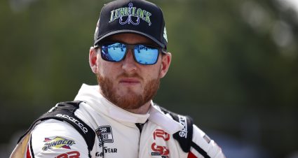 ELKHART LAKE, WISCONSIN - JULY 04: Ty Dillon, driver of the #96 Lure Lock/Bass Pro Shops Toyota, waits on the grid during qualifying for the NASCAR Cup Series Jockey Made in America 250 Presented by Kwik Trip at Road America on July 04, 2021 in Elkhart Lake, Wisconsin. (Photo by Jared C. Tilton/Getty Images) | Getty Images