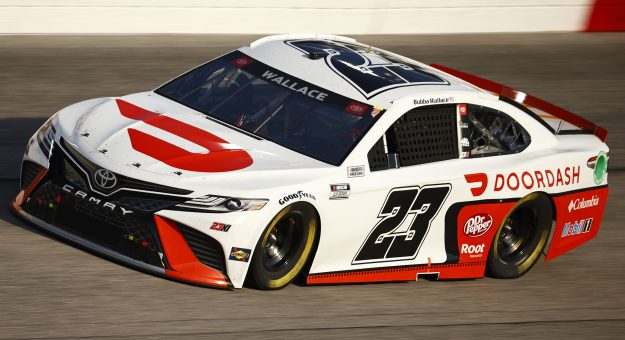 DARLINGTON, SOUTH CAROLINA - SEPTEMBER 05: Bubba Wallace, driver of the #23 Door Dash Toyota, drives during the NASCAR Cup Series Cook Out Southern 500 at Darlington Raceway on September 05, 2021 in Darlington, South Carolina. (Photo by Jared C. Tilton/Getty Images) | Getty Images