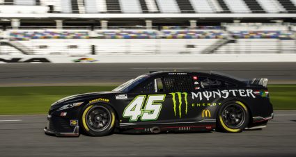 DAYTONA BEACH, FLORIDA - JANUARY 12: Kurt Busch, driver of the #45 23XI Racing Toyota drives during the NASCAR Next Gen Test at Daytona International Speedway on January 12, 2022 in Daytona Beach, Florida. (Photo by James Gilbert/Getty Images) | Getty Images