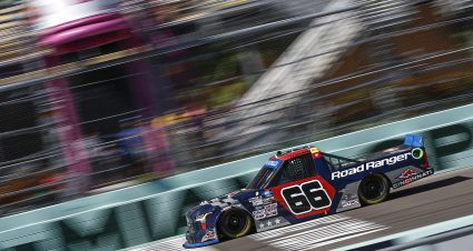 Ty Majeski’s 2022 #66 Road Ranger Toyota paint scheme.