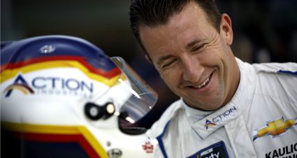 HOMESTEAD, FLORIDA - OCTOBER 21: AJ Allmendinger, driver of the #16 Action Industries Chevrolet, climbs into his car during practice for the NASCAR Xfinity Series  Contender Boats 300 at Homestead-Miami Speedway on October 21, 2022 in Homestead, Florida. (Photo by Sean Gardner/Getty Images) | Getty Images