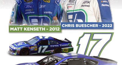Chris Buescher Martinsville Sheme