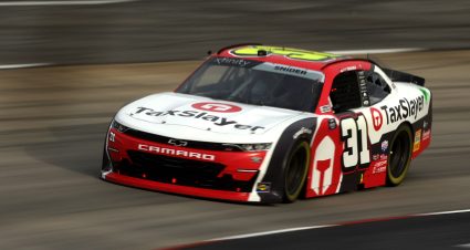 MARTINSVILLE, VIRGINIA - OCTOBER 28: Myatt Snider, driver of the #31 TaxSlayer Chevrolet, drives during qualifying for the NASCAR Xfinity Series Dead On Tools 250 at Martinsville Speedway on October 28, 2022 in Martinsville, Virginia. (Photo by Stacy Revere/Getty Images) | Getty Images