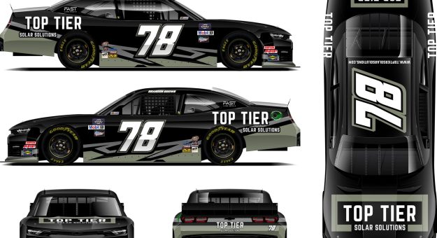 Visit Top Tier Solar Solutions Sponsoring Brandon Brown at Charlotte ROVAL page
