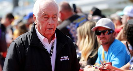 HOMESTEAD, FLORIDA - NOVEMBER 17:  Team owner Roger Penske attends the driver's meeting prior to the Monster Energy NASCAR Cup Series Ford EcoBoost 400 at Homestead Speedway on November 17, 2019 in Homestead, Florida. (Photo by Jonathan Ferrey/Getty Images) | Getty Images