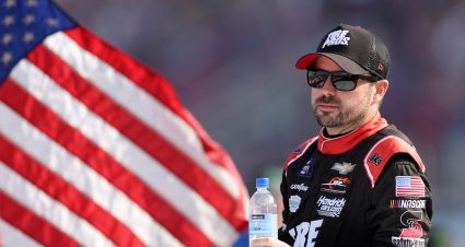AVONDALE, ARIZONA - NOVEMBER 05: Josh Berry, driver of the #8 Tire Pros Chevrolet, makes his parade lap during pre-race ceremonies prior to the NASCAR Xfinity Series Championship at Phoenix Raceway on November 05, 2022 in Avondale, Arizona. (Photo by Christian Petersen/Getty Images) | Getty Images