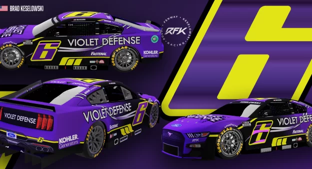 Visit Violet Defense to Serve as Primary Sponsor for Brad Keselowski in Multiple Races Beginning in Busch Light Clash page