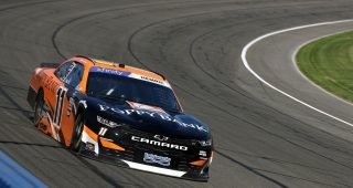 Poppy Bank sponsoring Daniel Hemric at Auto Club, Texas