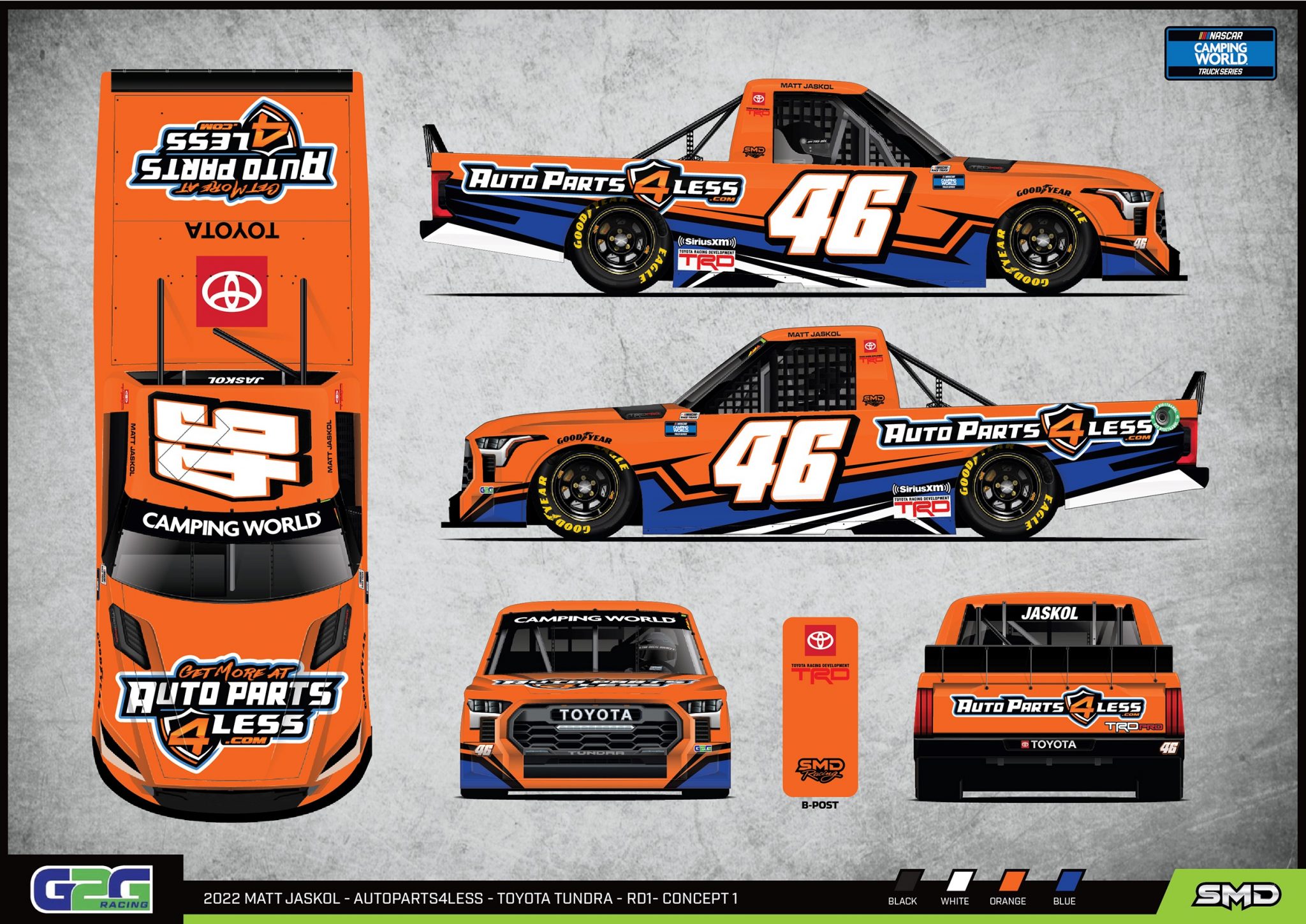 46 G2g Racing Ncwts Auto Parts For Less