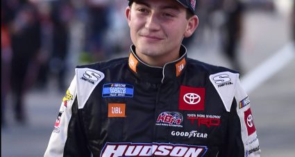 MADISON, ILLINOIS - AUGUST 20: Derek Griffith, driver of the #51 JBL/Hudson Speedway Toyota, walks the grid prior to the NASCAR Camping World Truck Series Toyota 200 presented by CK Power at Gateway at Gateway Motorsports Park on August 20, 2021 in Madison, Illinois. (Photo by Jeff Curry/Getty Images) | Getty Images