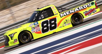 AUSTIN, TEXAS - MARCH 25: Matt Crafton, driver of the #88 Ideal Door/Menards Toyota, drives during qualifying fir the NASCAR Camping World Truck Series at Circuit of The Americas on March 25, 2022 in Austin, Texas. (Photo by Dylan Buell/Getty Images) | Getty Images