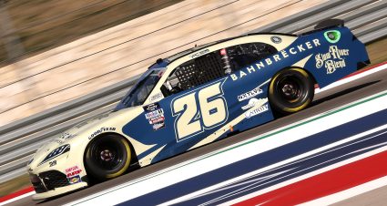 AUSTIN, TEXAS - MARCH 25: Parker Chase, driver of the #26 Bahnbrecker Toyota, drives during qualifying for the NASCAR Xfinity Series Pit Boss 250 at Circuit of The Americas on March 25, 2022 in Austin, Texas. (Photo by Dylan Buell/Getty Images) | Getty Images