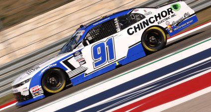 AUSTIN, TEXAS - MARCH 25: Preston Pardus, driver of the #91 Chinchor Electric/Danus Chevrolet, drives during qualifying for the NASCAR Xfinity Series Pit Boss 250 at Circuit of The Americas on March 25, 2022 in Austin, Texas. (Photo by Dylan Buell/Getty Images) | Getty Images