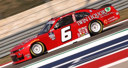 AUSTIN, TEXAS - MARCH 25: Ryan Vargas, driver of the #6 Twin Liquors Chevrolet, drives during qualifying for the NASCAR Xfinity Series Pit Boss 250 at Circuit of The Americas on March 25, 2022 in Austin, Texas. (Photo by Dylan Buell/Getty Images) | Getty Images