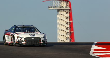 AUSTIN, TEXAS - MARCH 26: Austin Cindric, driver of the #2 Discount Tire Ford, drives during practice for the NASCAR Cup Series Echopark Automotive Grand Prix at Circuit of The Americas on March 26, 2022 in Austin, Texas. (Photo by Dylan Buell/Getty Images) | Getty Images