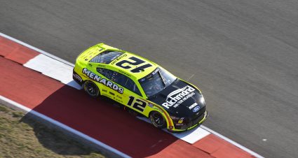 Ryan Blaney’s 2022 #12 Menards/Richmond Water Heaters Ford paint scheme.