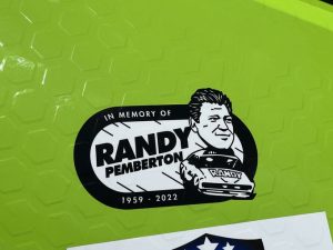 Randy Pemberton Decal 2022