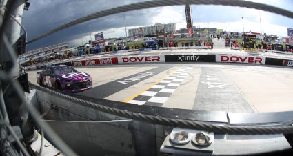 DOVER, DELAWARE - MAY 16: Alex Bowman, driver of the #48 Ally Chevrolet, wins during the NASCAR Cup Series Drydene 400 at Dover International Speedway on May 16, 2021 in Dover, Delaware. (Photo by James Gilbert/Getty Images) | Getty Images