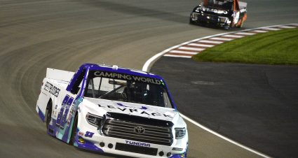MADISON, ILLINOIS - AUGUST 20: Armani Williams, driver of the #33 Best Buddies Toyota, drives during the NASCAR Camping World Truck Series Toyota 200 presented by CK Power at Gateway Motorsports Park on August 20, 2021 in Madison, Illinois. (Photo by Jeff Curry/Getty Images) | Getty Images