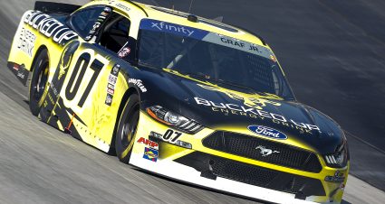 DOVER, DELAWARE - APRIL 29: Joe Graf Jr, driver of the #07 Bucked Up Energy Ford, drives during qualifying for the NASCAR Xfinity Series A-GAME 200 at Dover Motor Speedway on April 29, 2022 in Dover, Delaware. (Photo by Tim Nwachukwu/Getty Images) | Getty Images